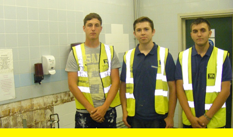 New Community Centre Kitchen fitted by Mulalley Apprentices 