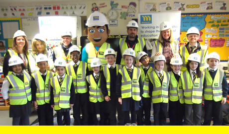 Safe Sammy visits Sutton school