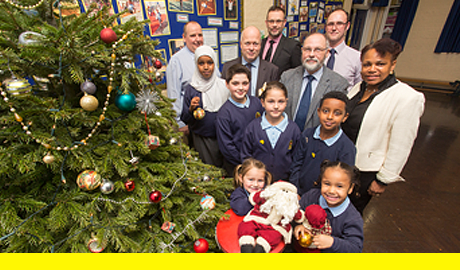 Christmas trees for local schools