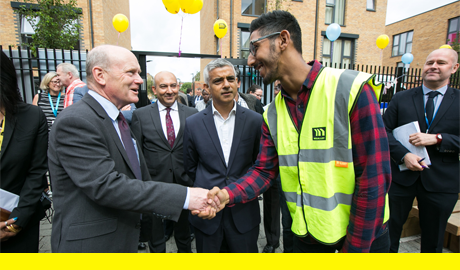Watts Grove development opened by Mayor of London