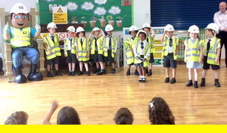 Safe Sammy visits Whitehall Park Primary School
