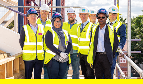 ‘Topping out’ at Woodward Road