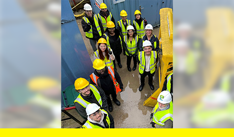 Reading University Site Visit to Fenwick South Estate
